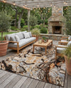 Urban Terrace Collection Area Rug -  Horizon Rectangle Multi  lifestyle 24