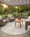 Urban Oasis Rugs Collection Area Rug -  Penthouse (Gray) Oval Gray  lifestyle 68