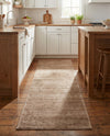 Bloomsbury Elegance Collection Area Rug -  Kensington (Beige) Runner Beige  lifestyle 60