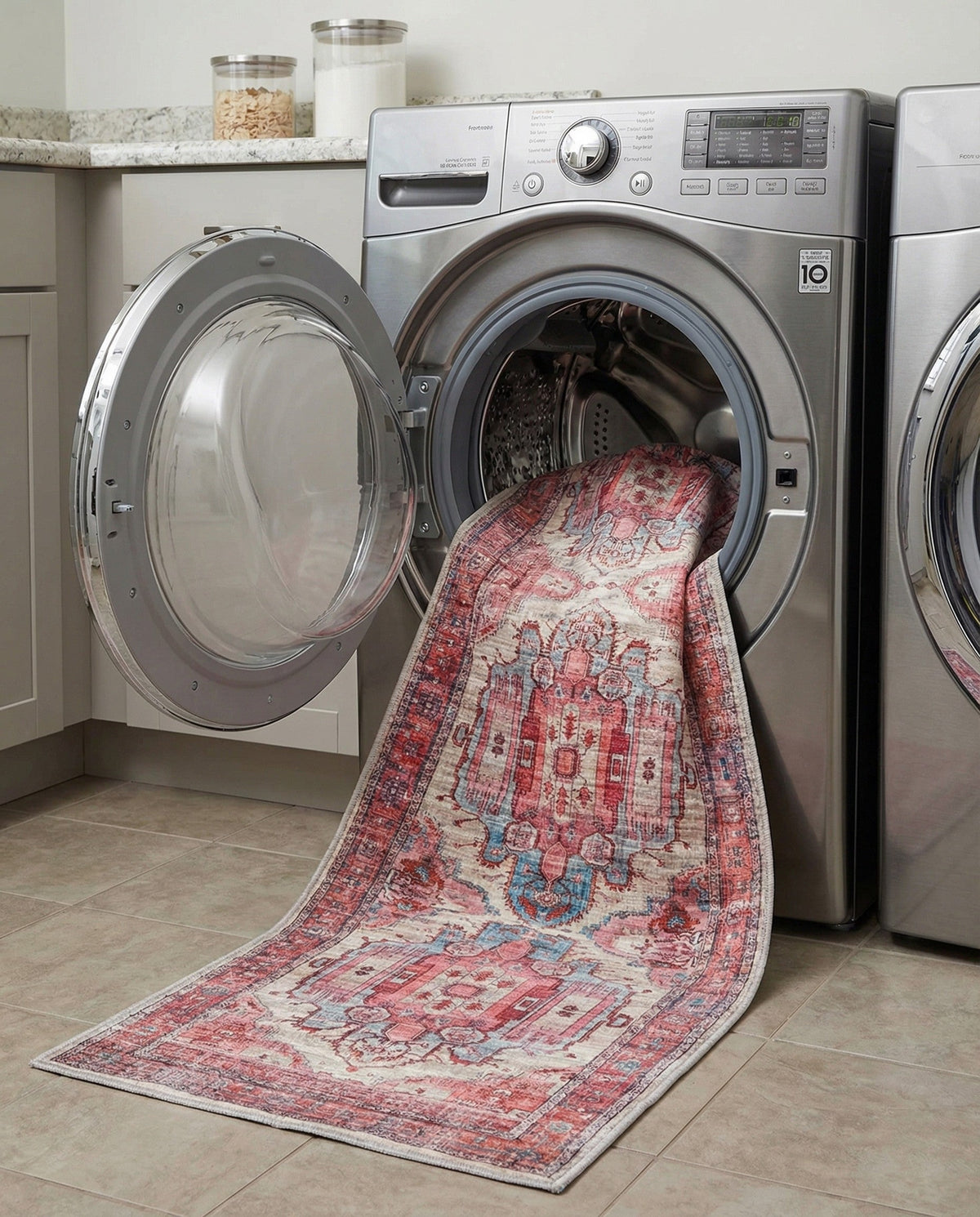 Zahara Oasis Collection Area Rug - Sahara Runner Beige  lifestyle 156