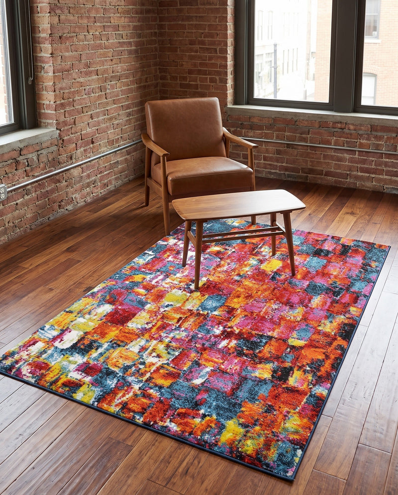 Venetian Elegance Collection Area Rug -  Sant'Erasmo Rectangle Multi  lifestyle 20