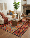 Safari Escape Rugs Collection Area Rug -  Kalahari Rectangle Multi  lifestyle 30