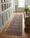 Bazaar Chic Collection Area Rug -  Tangier Runner Navy Blue  lifestyle 40