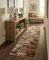 Neptune Elegance Collection Area Rug - Triton Runner Multi  lifestyle 71
