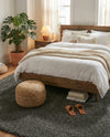 Cozy Comfort Shag Collection Area Rug - Haven (Smoke Gray) Rectangle Smoke Gray  lifestyle 7