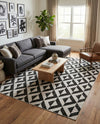 Urban Oasis Rugs Collection Area Rug -  Highrise (Charcoal Gray) Rectangle Charcoal Gray  lifestyle 34