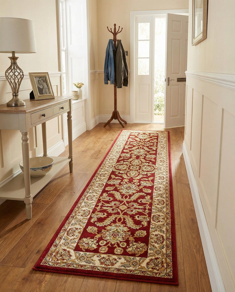 Jaipur Elegance Collection Area Rug -  Jantar Runner Red  lifestyle 63