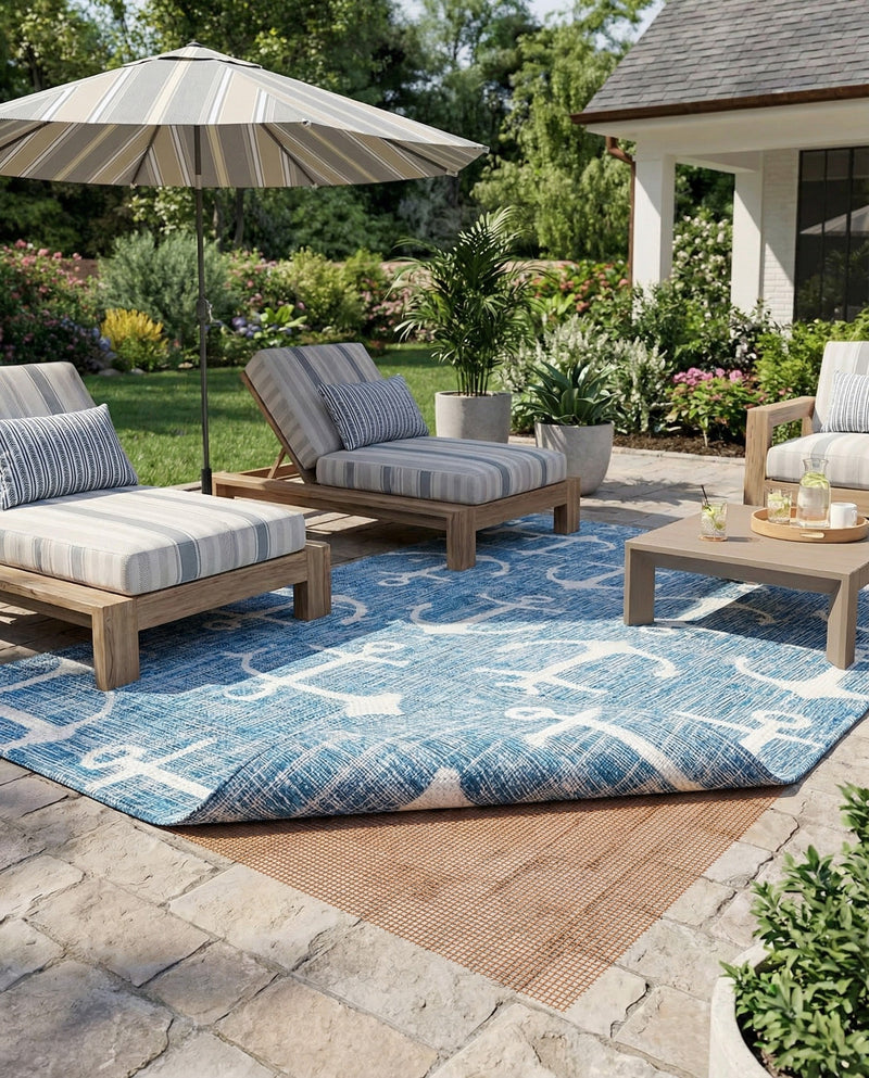 All-Weather Floor Shield Collection Rug Pad - Terracotta Rectangle Brown  lifestyle 11