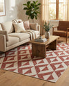 Urban Oasis Rugs Collection Area Rug -  Highrise (Rust Red) Rectangle Rust Red  lifestyle 25
