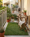 Meadow Retreat Collection Area Rug - Glen Rectangle Green  lifestyle 49