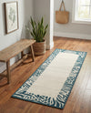Savannah Escape Collection Area Rug - Serengeti Runner Ivory  lifestyle 80