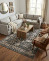 Cascade Range Collection Area Rug -  Shasta (Gray) Rectangle Gray  lifestyle 20