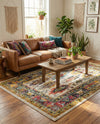 Brighton Terrace Collection Area Rug -  Portslade Rectangle Ivory  lifestyle 38