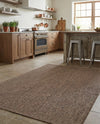 Seaside Serenity Collection Area Rug - Veranda (Light Brown) Rectangle Light Brown  lifestyle 4