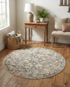 Gobi Sands Collection Area Rug -  Turpan Round Multi  lifestyle 45
