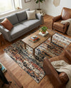 Santa Fe Trails Collection Area Rug -  Chaparral Rectangle Multi  lifestyle 29