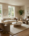 Woolen Sphere Collection Area Rug - Orbsburg (Ivory) Rectangle Ivory  lifestyle 22