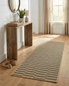 Sahara Sands Collection Area Rug -  Akhetaten Runner Natural and Brown  lifestyle 28