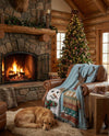 Fleece Haven Collection Area Rug -  Prescott Rectangle Multi  lifestyle 2