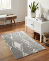 Metro Heights Collection Area Rug -  Madison Rectangle Gray  lifestyle 34