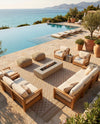 Savannah Pergola Collection Area Rug - Savannah Rectangle Natural  lifestyle 58