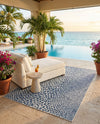 Urban Oasis Rugs Collection Area Rug -  Terrace (Blue) Rectangle Blue  lifestyle 6