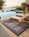Urban Terrace Collection Area Rug -  Oasis Rectangle Multi  lifestyle 25
