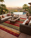 Urban Terrace Collection Area Rug -  Rooftop Rectangle Multi  lifestyle 46