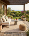 Urban Oasis Rugs Collection Area Rug -  Rooftop (Beige) Rectangle Beige  lifestyle 11