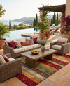 Urban Terrace Collection Area Rug -  Rooftop Rectangle Multi  lifestyle 61