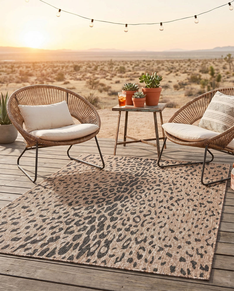 Savannah Escape Collection Area Rug - Serengeti Rectangle Natural  lifestyle 42