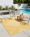 Urban Terrace Collection Area Rug -  Chelsea (Yellow) Rectangle Yellow  lifestyle 17