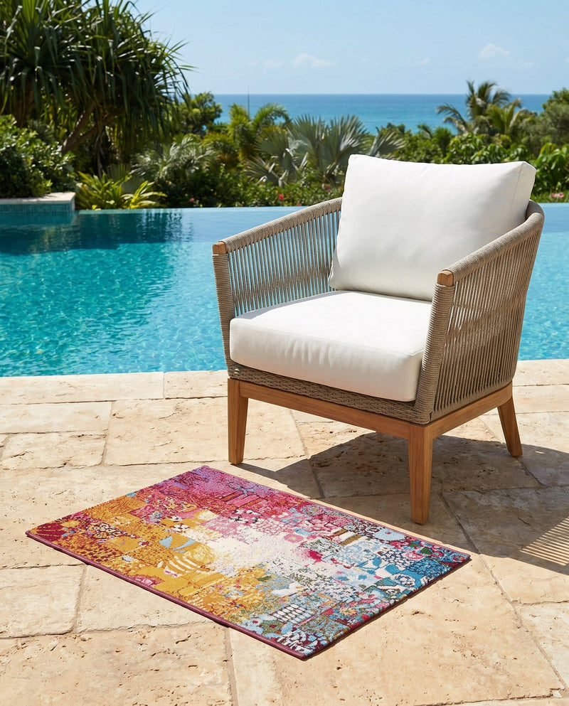Urban Terrace Collection Area Rug -  Terrace Rectangle Multi  lifestyle 17