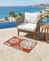 Urban Terrace Collection Area Rug -  Deck Rectangle Terracotta  lifestyle 38