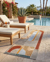 Urban Terrace Collection Area Rug -  Deck Runner Multi  lifestyle 77