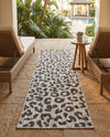 Savannah Escape Collection Area Rug -  Amazon (Light Gray) Runner Light Gray  lifestyle 56