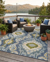 Urban Terrace Collection Area Rug -  Vista Rectangle Blue  lifestyle 20