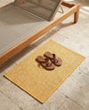 Seaside Serenity Collection Area Rug - Veranda (Corn Harvest Yellow) Rectangle Corn Harvest Yellow  lifestyle 22