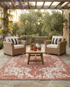 Urban Oasis Rugs Collection Area Rug -  Penthouse (Rust Red) Rectangle Rust Red  lifestyle 23