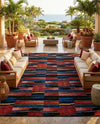 Urban Terrace Collection Area Rug -  Courtyard Rectangle Multi  lifestyle 25