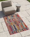 Urban Terrace Collection Area Rug -  Arcade Rectangle Multi  lifestyle 18