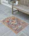 Patio Heritage Collection Area Rug -  Oasis Rectangle Multi  lifestyle 8