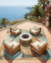 Urban Terrace Collection Area Rug -  Portico Square Multi  lifestyle 47