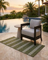 Urban Oasis Rugs Collection Area Rug -  District (Green) Rectangle Green  lifestyle 3
