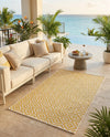Urban Oasis Rugs Collection Area Rug -  Rooftop (Yellow Ivory) Rectangle Yellow Ivory  lifestyle 10