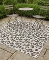 Savannah Escape Collection Area Rug -  Amazon (Light Gray) Square Light Gray  lifestyle 59