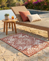 Urban Oasis Rugs Collection Area Rug -  Penthouse (Rust Red) Rectangle Rust Red  lifestyle 10
