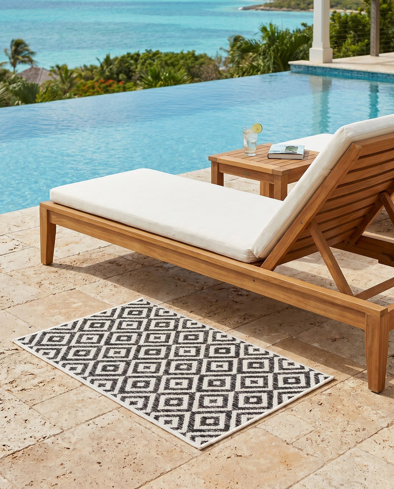 Urban Oasis Rugs Collection Area Rug -  Rooftop (Charcoal Gray) Rectangle Charcoal Gray  lifestyle 27