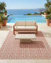 Urban Oasis Rugs Collection Area Rug -  Rooftop (Rust Red) Rectangle Rust Red  lifestyle 19
