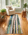 Urban Terrace Collection Area Rug -  Capri Runner Multi  lifestyle 67